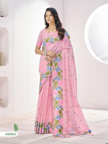 Rajpath gulabi silk saree wholesale in surat